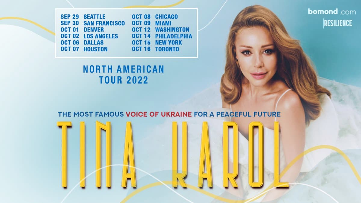 Tina Karol has announced a new North America tour