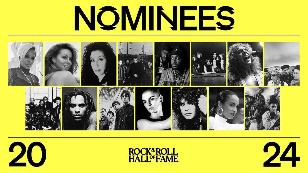  ROCK & ROLL HALL OF FAME ANNOUNCES NOMINEES FOR 2024
