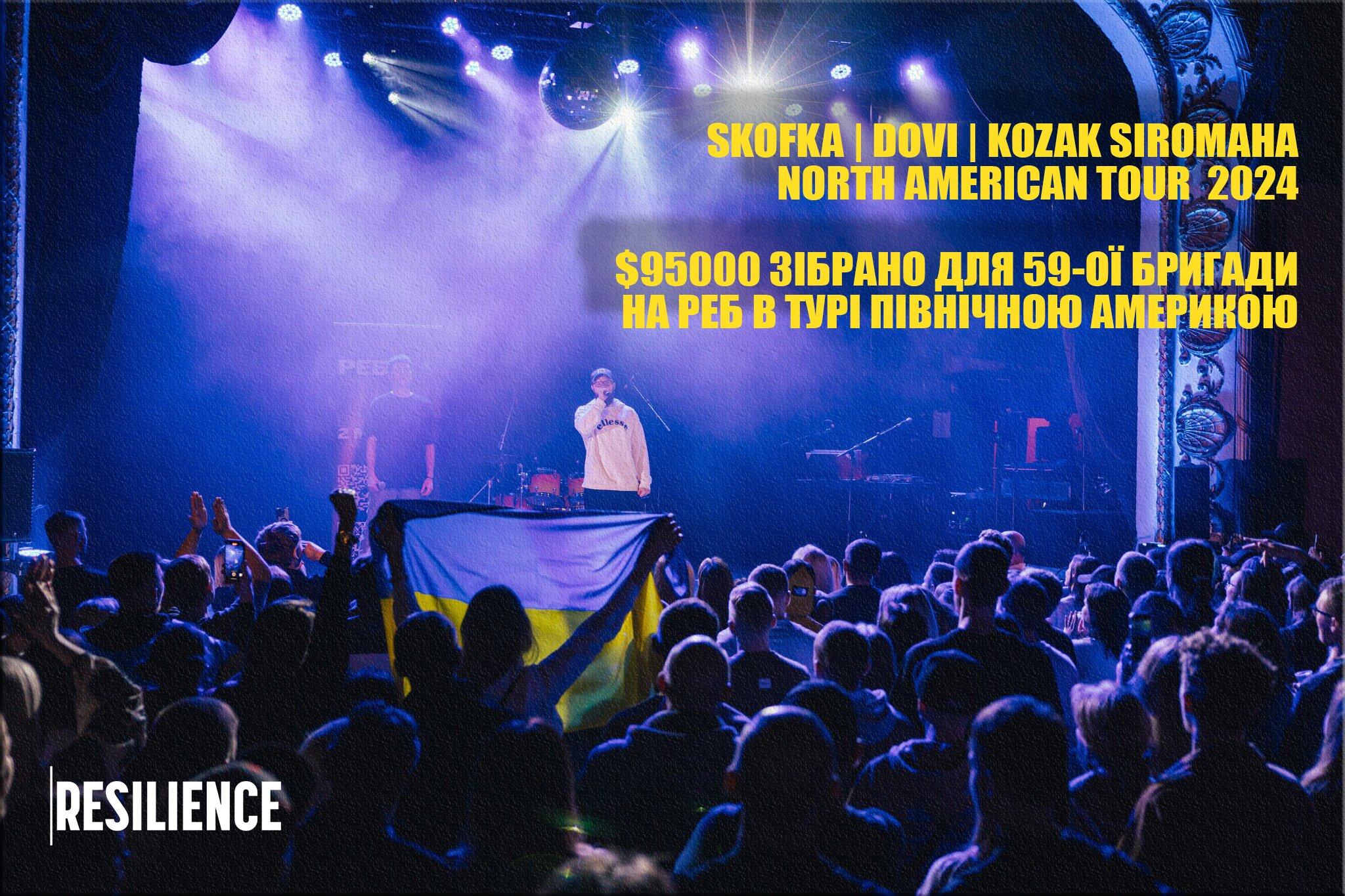 NORTH AMERICAN TOUR 2024 OF SKOFKA, DOVI, KOZAK SIROMAHA FINISHED