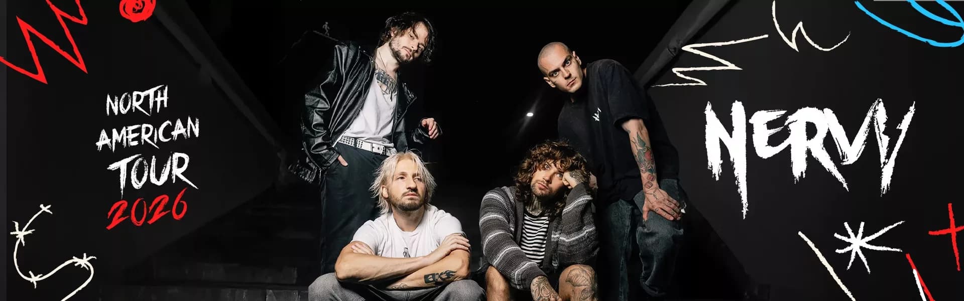 NERVY Announce North American Tour 2026