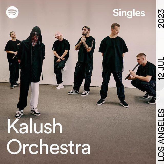 Kalush Orchestra випустили два нових треки в рамках проєкту Spotify Singles