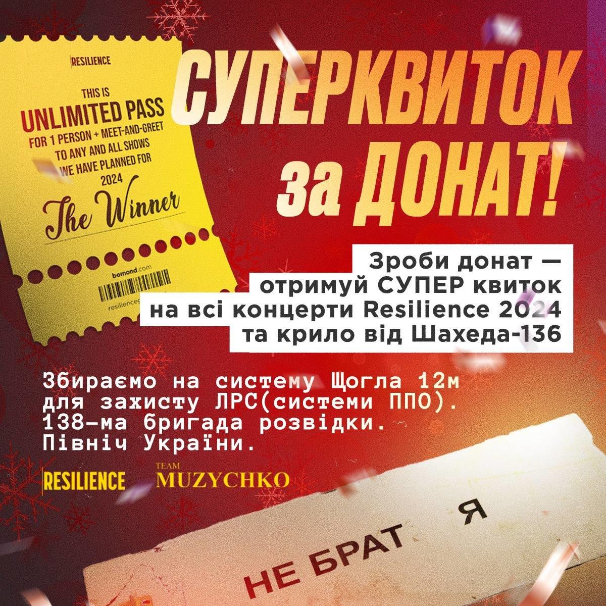 Kвиток на всі концерти Resilience 2024